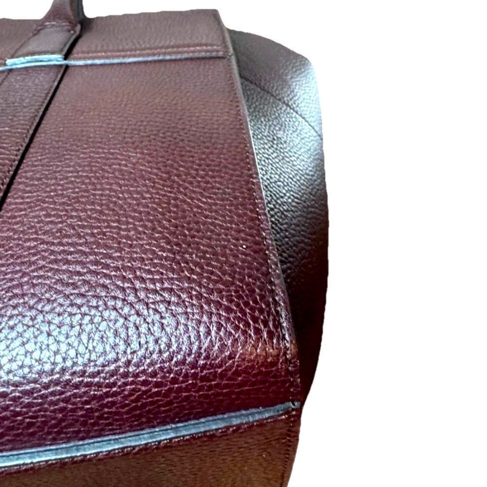 MULBERRY Oxblood Maroon Leather Classic Large Bayswater Tote Bag New Style - Picture 12 of 16